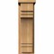 Ekena Millwork Pescadero Smooth Corbel w/Backplate, Western Red Cedar, 7 1/2"W x 12"D x 24"H COR08X12X24PEC01SWR - alternate 4